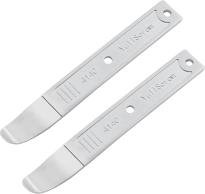 4140 Pry Tool,Pry Bar Trim Removal Tool,Pocket Pry Bar,Automotive Trim Removal Tool Kit,Aircraft Trim Removal Pry Tool,Interior and Exterior Trim Removal Kit for Planes