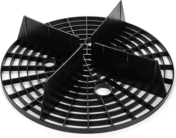 Kingrol 4 Pack Automotive Car Wash Bucket Insert Grit Trap Kits - Removes Dirt and Debris from Microfiber Mitts and Cloths - Fits 12 Inch Diameter or 3-5 Gallon Buckets