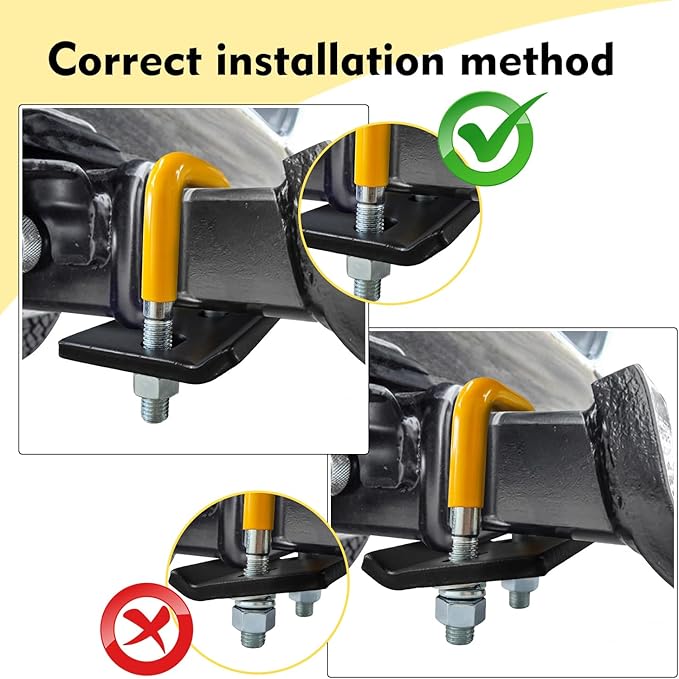 Donext Hitch Tightener Anti Rattle Stabilizer for 1.25" to 2", Trailer Hitches Reduce Movement On Hitch Cargo Carrier Bike Rack, RV Accessories, Rust Free(2 Packs)