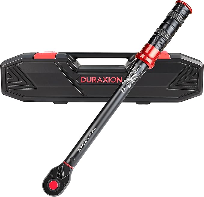 3/8-Inch Drive Torque Wrench 10-110ft.lb/13.56-149.14Nm, ±3% Precision Dual Direction Torque Wrenches with 72-Tooth Dual Range Scales with Ft.Lbs and N.m