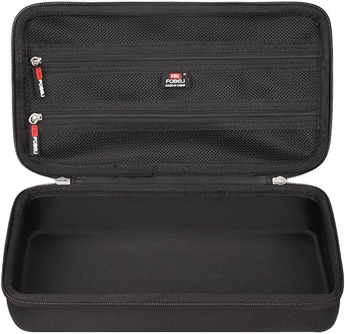 FBLFOBELI Hard Carrying Case for Halo Bolt Ultimate 2.0 & 3.0/for Halo Bolt Air + 55500 1750/for Halo Bolt Air 58830 Portable Vehicle Jump Starter with Air Compressor (Case Only) (Black)