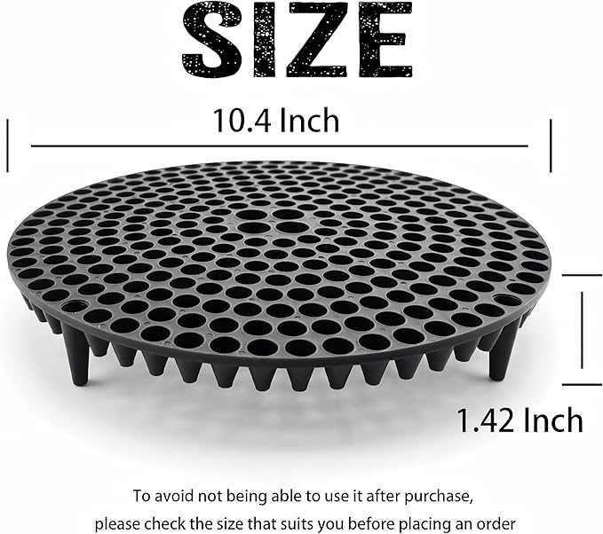 10.4" Heavy Duty Grit Trap (2-Pack) & Wash Mitt Kit - Premium Car Wash Bucket Filter Insert, Dirt Separator, Fits 3.5-5 Gallon (Black Kit)