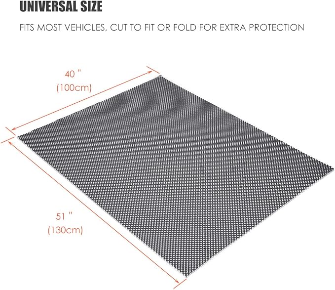 MeeFar Roof Cargo Bag Protective Mat for Protection Universal Car Roof Rack Pad for Rooftop Cargo Bag