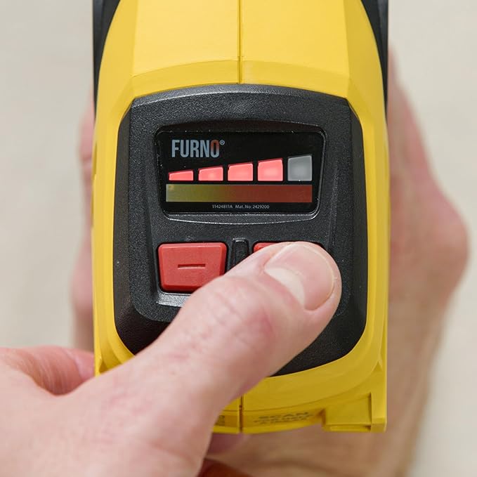 Wagner SprayTech 2426866 FURNO 550 18V – Includes 1 Battery and Charger Heat Gun, Yellow