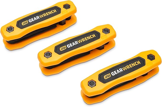 GEARWRENCH 25 Piece SAE/Metric/Torx® Folding Hex Key Set - 83512