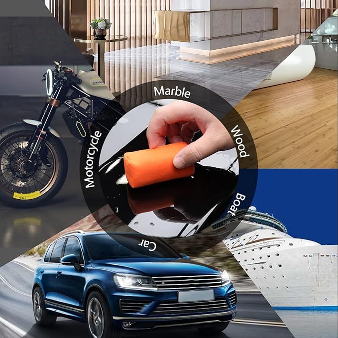 SPTA Microfiber Applicator Pad, Car Detailing Suede Sponge Applicator, 10Pcs Coating Sponge Pads for Cars, Ceramic Spray Coating, Applying Wax, Sealants & Other Conditioners