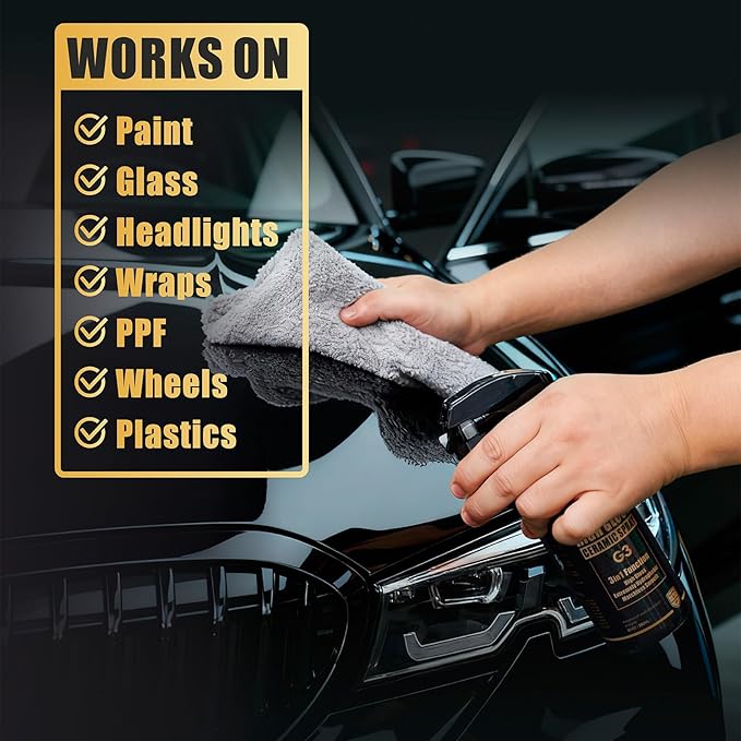 Ceramic Coating Selant Spary for Cars - 20 oz High Gloss & Shine Ceramic Spray Coating with Towels for Extremely Hydrophobic and Unmatched Slickness (2Pack)