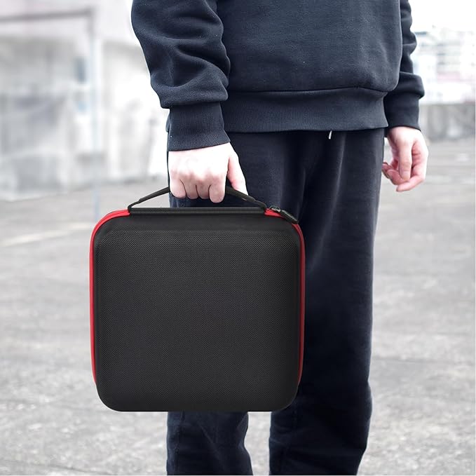 Tool Case for CRAFTSMAN V20 Cordless Tire Inflator Portable Air Compressor Pump, Digital Gauge & Bare Holder, CMCE521B Battery Powered Ball/Bicycle/Vehicle High-Pressure Pump Bag -Box Only