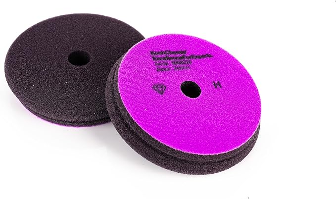 Koch-Chemie - Micro Cut Pad V2 - Special Sponge for Removing Fine Scratches, Holograms, and Polishing Marks; High Stability; Long-Lasting Compression Hardness; Contours Easily (126mm x 23mm) (Hard)