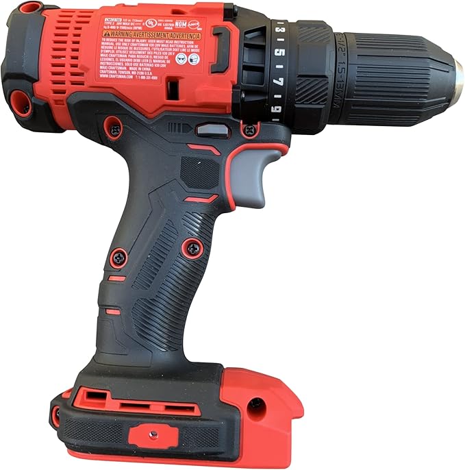 Replacement Cordless Drill Driver CMCD700 Compatible with CRAFTSMAN V20 20-Volt Max Series (Tool Only, Battery/Charger NOT included)