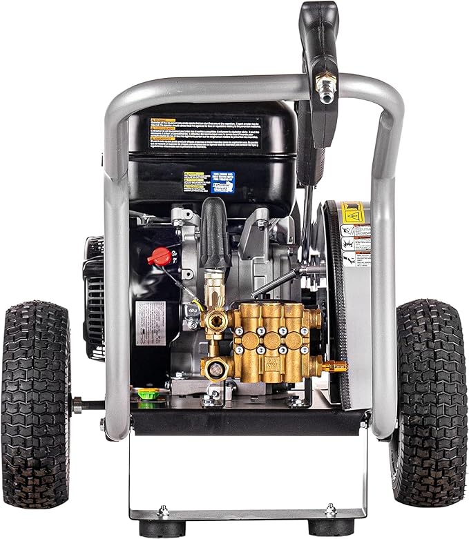 Simpson Cleaning 4400 PSI Gas Pressure Washer, 4.0 GPM Power Washer for Commercial Use, CRX Engine, 50-Foot Steel-Braided Hose, Water Blaster, 49-State (WB60824)