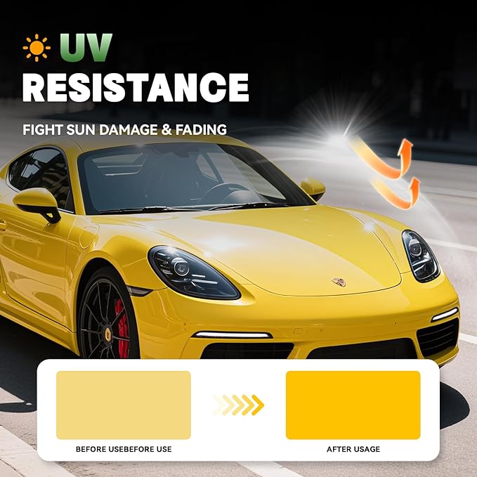 Instant Ceramic Coating Spray -Hydrophobic Nano Sealant, High Gloss Car Shine, Water-Based Safe Formula for Automotive Paint Protection