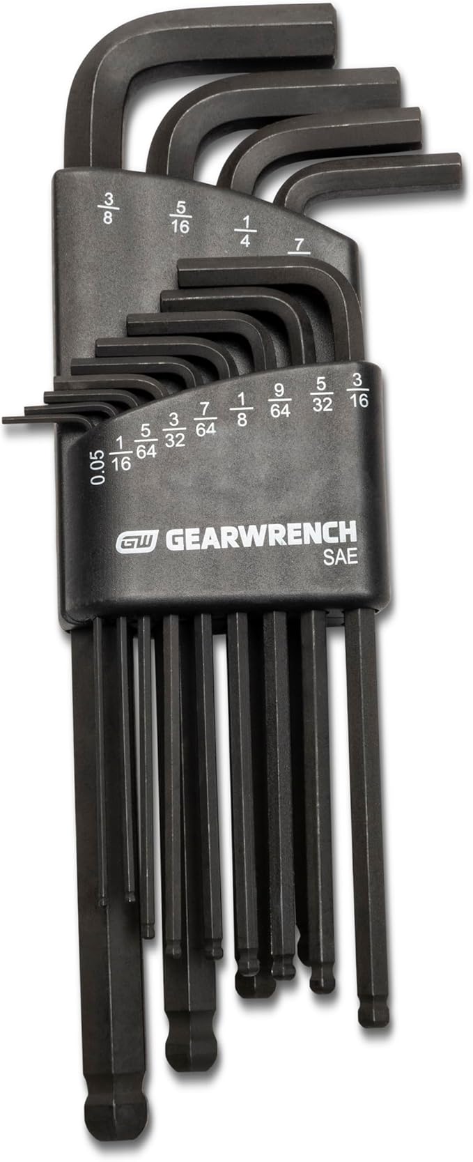 GEARWRENCH 13 Piece Long Ball End SAE Hex Key Set - 83524