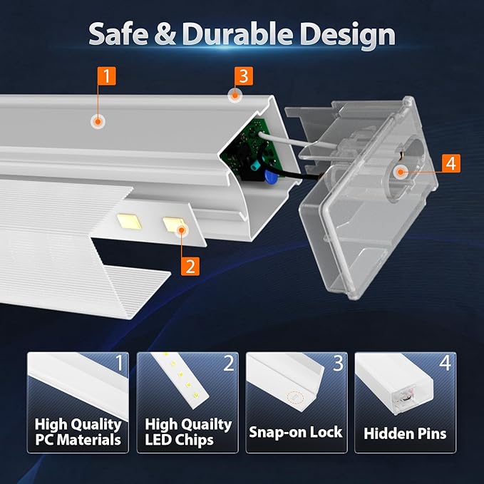 Hexagon Garage Lights: 245W 35 Pack 8 Grids LED Garage Lights - Easy Install 6500K Super Bright Honeycomb Light for Warehouse, Car Detailing Shop, Exhibition Hall, Gym