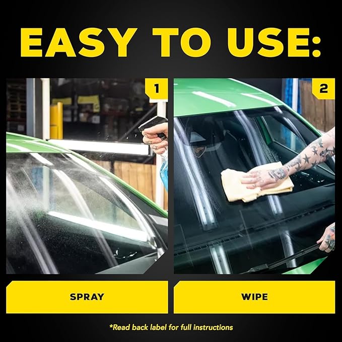 Meguiar's G8216EU Perfect Clarity Glass Cleaner 473ml. Streak free. Pro strength