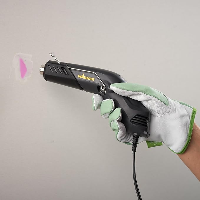 Wagner Spraytech 0503038 HT400 Heat Gun, Dual Temperature Hot Air Tool 680 and 450 Degrees, Shrink Tubing, Embossing, Craft Projects, Sticker Removal Heat Gun