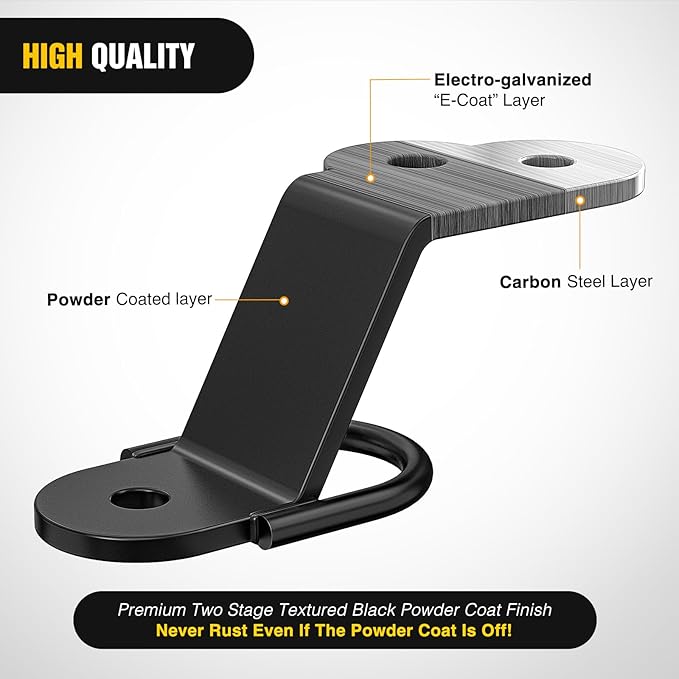 Nilight ATV/UTV Three-Way Hitch 3500lbs Three-Way Lawn Mover Adapter 3" Drop/Rise, Heavy Duty Universal ATV Hitch Attachments, Trailer Hitch Adapter
