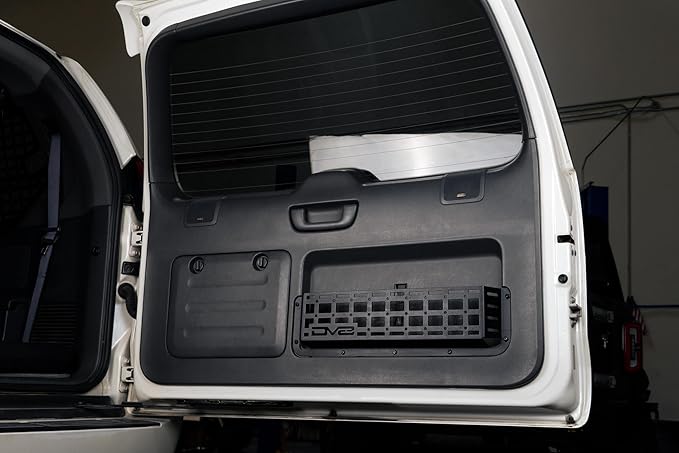 Molle Door Pocket for the 2003-2009 Lexus GX 470 | Cargo Net Replacement | Steel Pocket to Replace Saggy Factory Net | Great for Molle Bags, Recovery Gear, Tools, Med-Kit, & More | DV8 Offroad