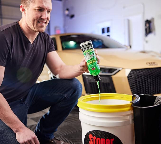Stoner Car Care 91606 M.O.A.B. High Foaming Car Wash Soap Variety Pack – pH-Neutral, Ultra Concentrated, Safe for Wax & Sealants, Works with Foam Cannon or Bucket – 16 fl oz (Pack of 4)