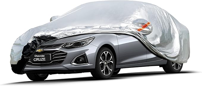Car Cover Custom Fit Chevrolet Cruze (2009-2025) Waterproof for Automobiles, Oxford Sun Rain Dust Snow Protection (Ships from US Warehouse, Delivery 3-8 Days)