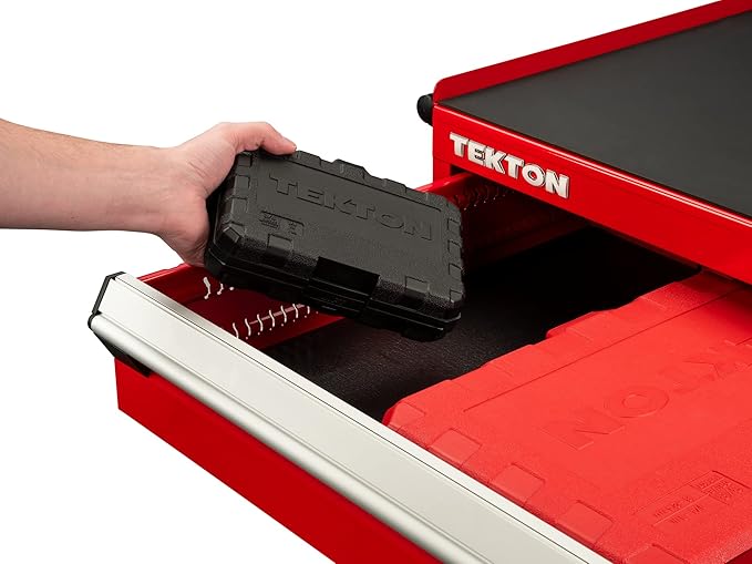 TEKTON 3/8 Inch Drive 6-Point Impact Socket Set, 15-Piece (1/4-1 in.) - Case | SID91300
