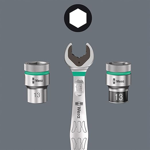 WERA 05020090001 6001 Joker Switch 4 Set 1 Set of ratcheting Combination Wrenches, 4 Pieces