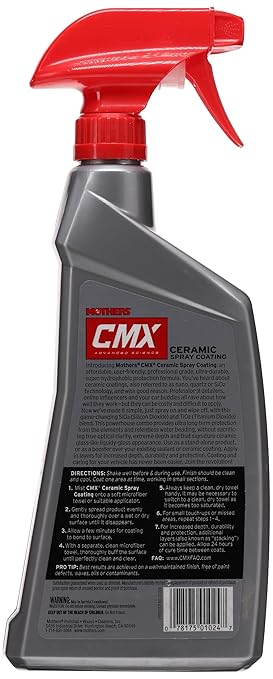 Mothers 01024 CMX Ceramic Spray Coating, 24 fl. oz. (Pack of 2)
