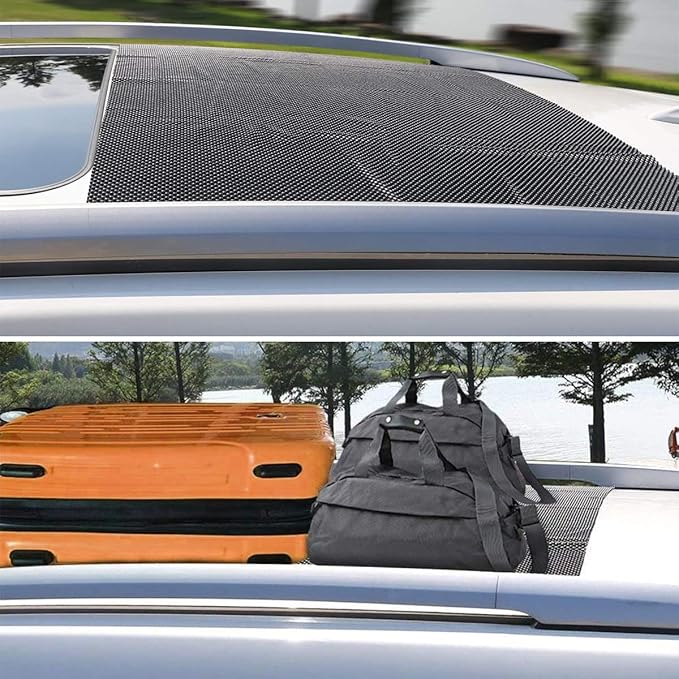 MeeFar Roof Cargo Bag Protective Mat for Protection Universal Car Roof Rack Pad for Rooftop Cargo Bag