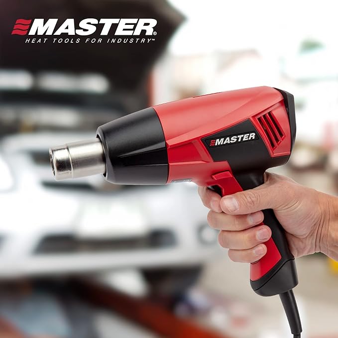 Master Appliance Proheat PH-1100A Professional Industrial Electric Heat Gun, Quick Change Heating Element, Temp 1200F & 600F, 1560 Watts, 120V, 13A, Engineered in the USA