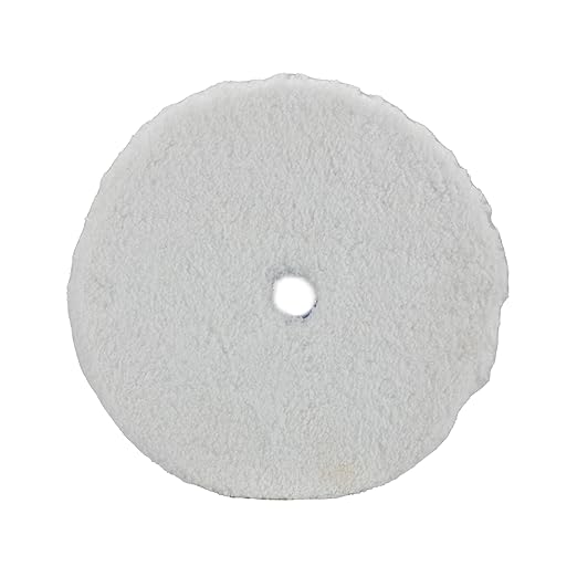 Maxshine 6" Universal Microfiber DA Cutting Pad – High-Performance Pad for Paint Correction & Defect Removal – Hook & Loop Backing – Compatible with Dual Action Polishers