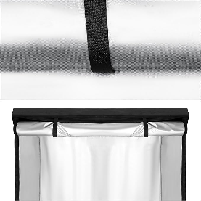 QWORK Shelf Units Cover, Heavy Duty Waterproof Wire Rack Cover for Shelf 36"x14"x 54"