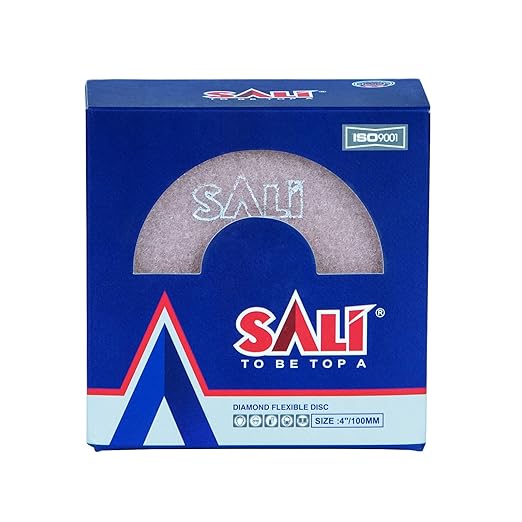 Sali 10 Pack Diamond Polishing Pads 4 Inch Wet Granite Stone Polish Pad Kit for Drill, Grinder, Polisher Polishing Pad for Concrete Marble Stone Countertop Quartz 30-3000 Grit