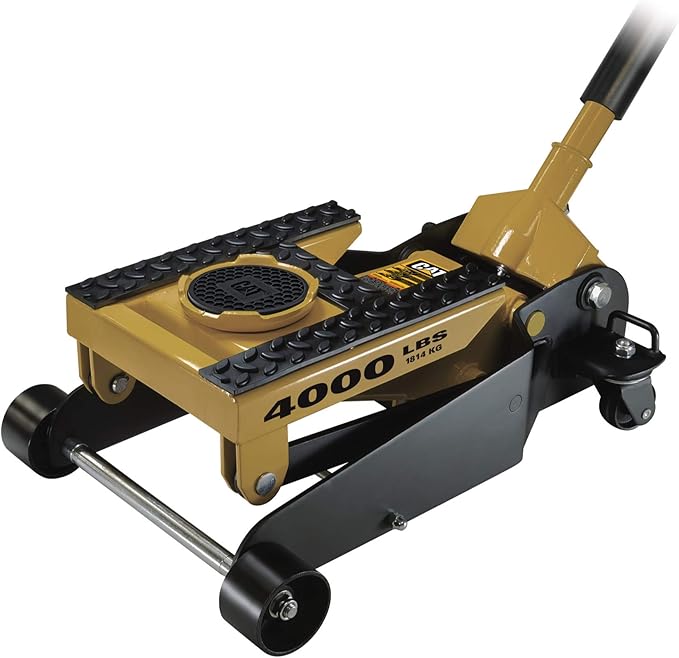 Cat 4000 Lb. 3-in-1 Garage Floor and ATV Jack with Tie-Down Straps- 240108