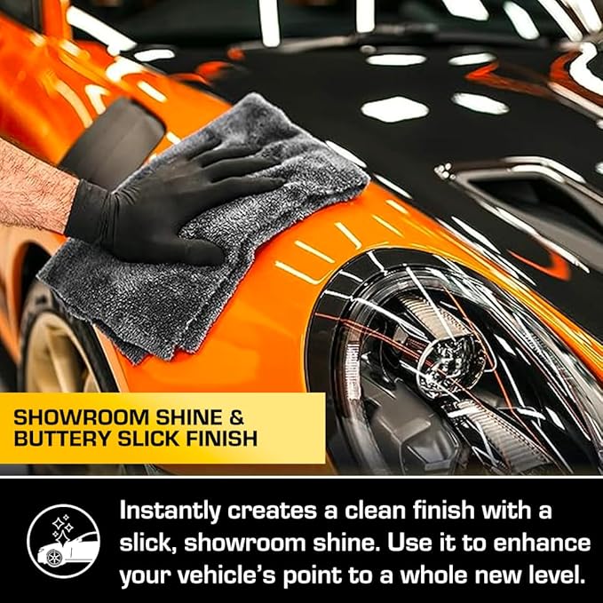 Ethos Ceramic Speed Wax – SiO2 Ceramic Coating Spray for Cars – Hydrophobic Car Wax Spray Top Coat Polish – High Gloss Shine, Ceramic Spray Wax – 12+ Month Protection
