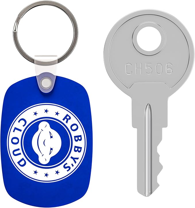 Robby's Cloud CH506 Replacement Key for Truck Boxes and Paddle Handle Boxes Marked CH-506-1 Keychain Included - Key Style May Vary (1 Pack)