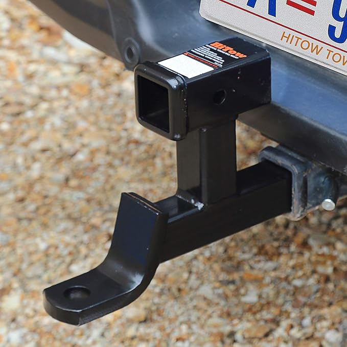 Multi-Use Trailer Ball Mount 2" Receiver Dual Hitch Extension (GTW 5,000 lbs)