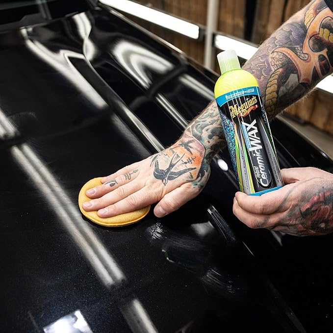 Meguiar's G200416EU Hybrid Ceramic Liquid Car Wax 473ml Advanced SiO2 Technology