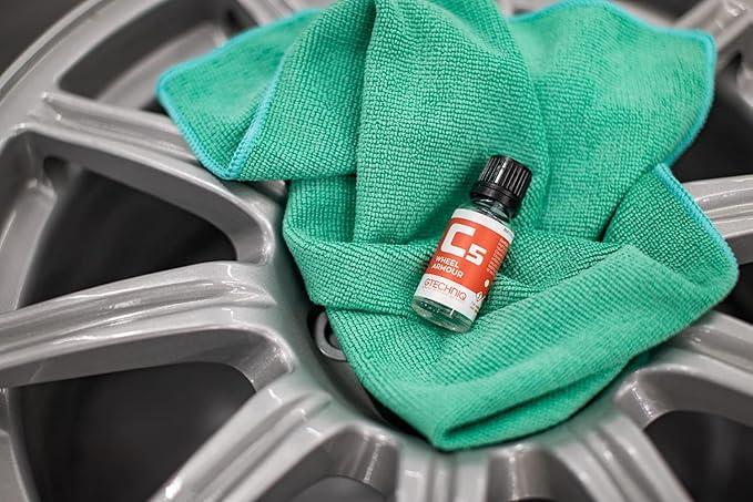 The Rag Company - The Edgeless Pearl - Professional Microfiber Detailing Towel for Ceramic Coating, Leveling & Sealant Removal, Scratch-Free & Tagless, 320gsm, 16x16 inches, Ice Grey - 12-Pack