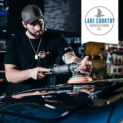 Lake Country 3-pack of 5.5" SDO Foam Polishing Pads Premium Standard Duty Orbital Polishing Pads for Painted Surfaces. (Fits 5" backing plate)