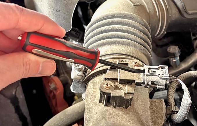 Lisle 35170 1/8" and 3/16" Square Shaft Pocket Pry Bars with Magnet
