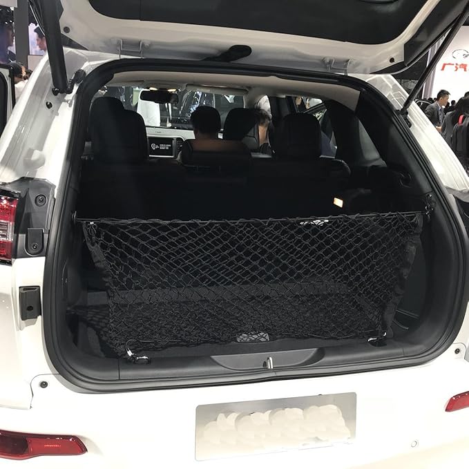 Kaungka Cargo Net Nylon Rear Trunk Compatible for 2014 2015 2016 2017 2018 2019 Jeep Cherokee