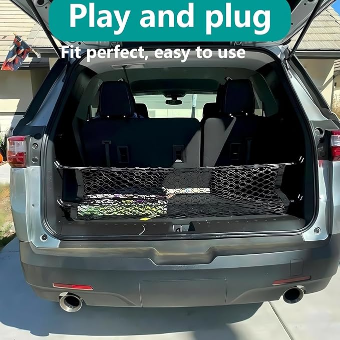 Trunk Cargo Net Compatible with 2016 to 2022 2023 2024 2025 2026 Honda Pilot