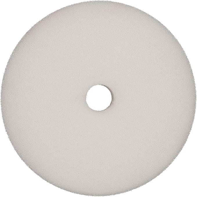 RUPES 9.DA100S Pack of 48 White D-A Ultra-Fine Polishing Foam Pads 100mm | Ideal for Paint Correction | Extremely Fine Defect Removal | Compatible with 4" Backing Plate