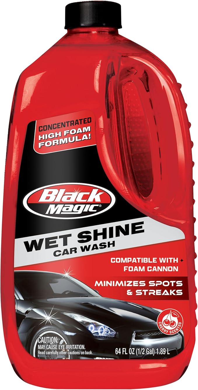Black Magic 5071496 Wet Shine Exterior Car Wash - 64 oz.