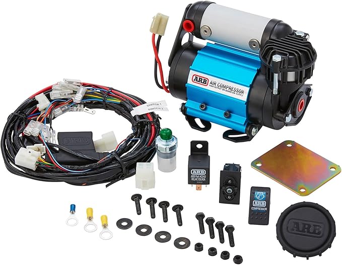 ARB CKMA12 On-Board Air Compressor High Performance 12 Volt for Air Locker Differentials and Tire Inflation