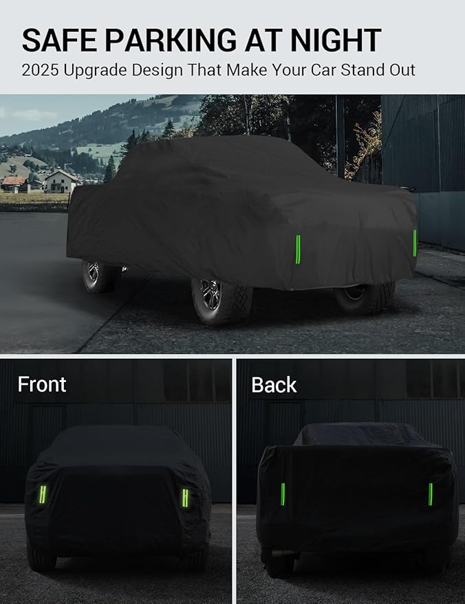 Proadsy 2026 Upgrade Car Cover for Chevrolet Colorado 2010-2021, Windproof All Weather Waterproof Sun Rain UV Dust Snow Protection Full Outdoor Indoor Exterior Car Cover