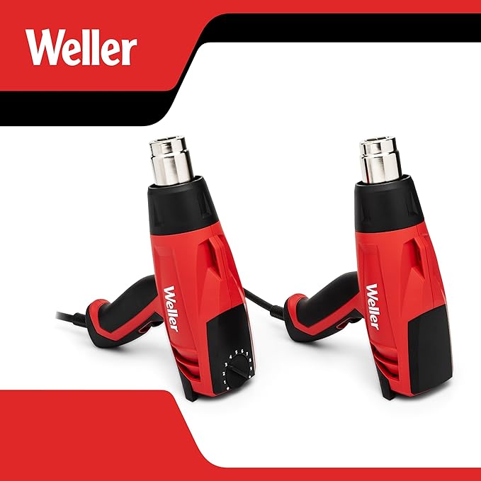 Weller Heat Gun with 2-Stage Temperature Control | 660°F/1020°F | 120V/1200W | WLHG1212A