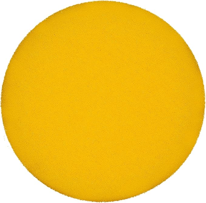 RUPES 9.DA70M/4 Pack of 4 Yellow D-A Fine Finishing Foam Pads 70mm | Ideal for Paint Correction & Gloss Enhancement | Moderate to Fine Defect Removal | Compatible with 2.75" Backing Plate
