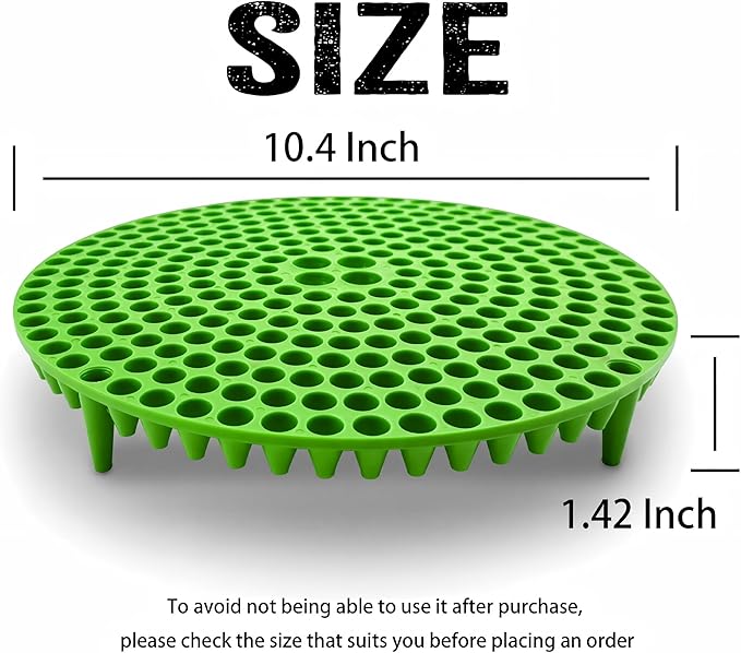 10.4" Heavy Duty Grit Trap (2-Pack) & Wash Mitt Kit - Premium Car Wash Bucket Filter Insert, Dirt Separator, Fits 3.5-5 Gallon (Green Kit)