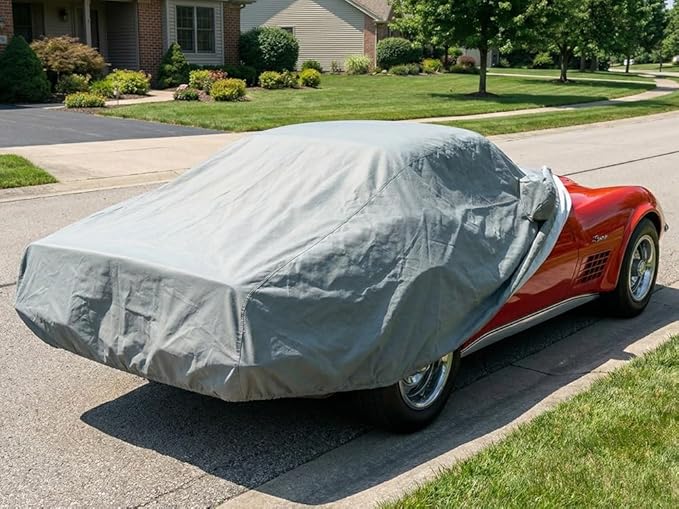 CarsCover Custom Fit C3 1968-1982 Chevy Corvette Car Cover 5 Layer Ultrashield